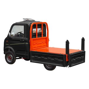 E-Fahrzeug Pickup Truck DEF25 schwarz Minicar Microcar Minitruck eTruck Pick-Up