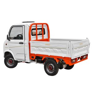 E-Fahrzeug Pickup Truck DEF25 wei&szlig; Minicar Microcar Minitruck eTruck
