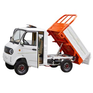 E-Fahrzeug Pickup Truck DEF25 wei&szlig; Minicar Microcar Minitruck eTruck