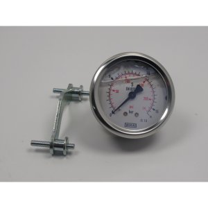 Manometer &Oslash;63mm 16bar 1/4" #0330051000