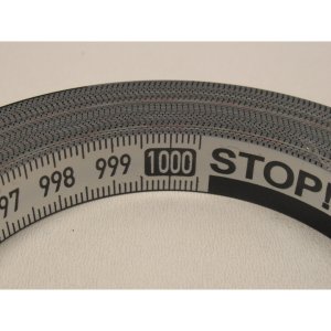 Ma&szlig;skala B13mm x 10 Mtr. Steigung: Links nach Rechts