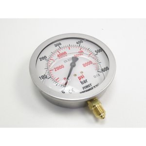 Manometer WPP 100 HBK E0318R / &Oslash;100 / max. 600bar