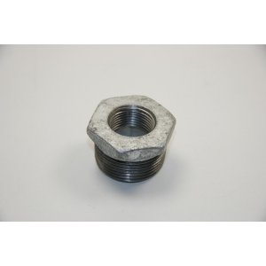 Reduzierung R1,1/4"AG x Rp 3/4"IG Temperguss verzinkt, max. 25bar
