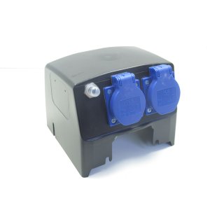 Abdeckung PG 320 SR, 400 SR inkl. zwei Schukostecker