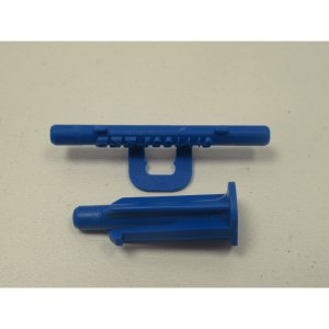 Drahteinlaufnippel SS4-ST4 blau