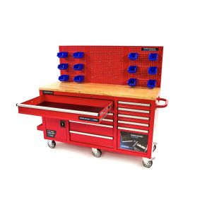 Werkstattwagen - Werkzeugwagen mit Schubladensystem und Rückwand