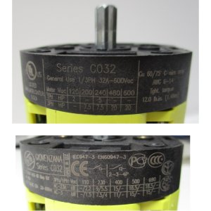 Schalter CASADEI 32A 95C0103020A / ab 7,5kW Antrieb