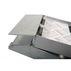 Klappbare Aluminium Auffahrrampe/max.680 KG max. 2250 x 310 x 65 mm, Gew. 17 KG