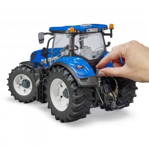 BRUDER Kinder Spielzeug Traktor New Holland T7.315 Spielzeugtraktor blau / 03120
