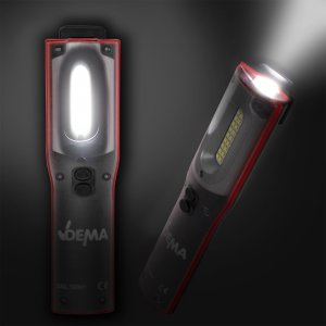 LED Arbeitsleuchte Handleuchte Taschenlampe 10 W Watt 1000 Lm mit USB Ladekabel