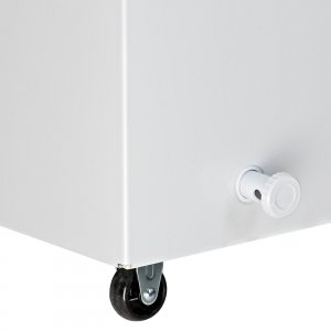 Gefriertruhe Tiefkühltruhe Kühltruhe mit Gefrierkorb DGT 308 L 155 W weiß