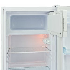 Tischkühlschrank mit Gefrierfach Kühlschrank Kühlgerät Camping weiß 81 l 48cm