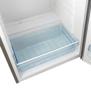 Großraumkühlschrank Kühlschrank Standkühlschrank Edelstahloptik DKS 340