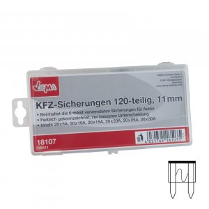 KFZ-Sicherungen 120tlg 11mm DKS11