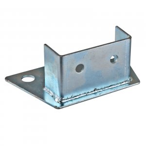 Regalzubehör Metall Fußplatte für Schwerlastregal Regal Zubehör 17x9,5x6,5cm