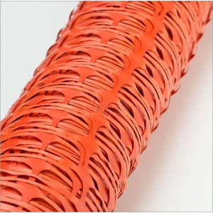Schutznetz / Bauzaun 50x1 Meter orange