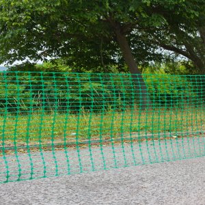 Schutznetz / Bauzaun 50x1 Meter grün