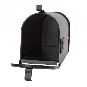American Mailbox aus Alu, Schwarz