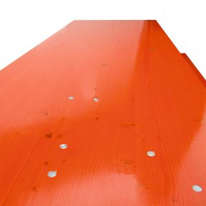 Bierzeltgarnitur orange 220x70 cm