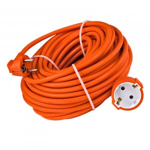 25 m Verlängerungskabel orange H05VV-F 3G1,5 mm²