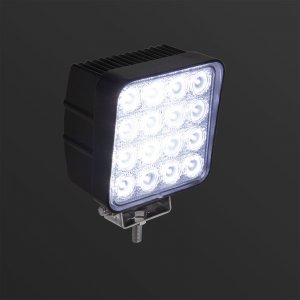 12 Volt LED - Arbeitsscheinwerfer 16x3W