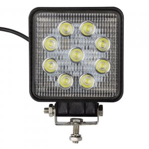 12 Volt LED - Arbeitsscheinwerfer 9x3W