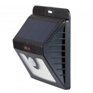 LED Sensor-Leuchte Akku Solar Bewegungsmelder Außenleuchte Solarleuchte 150 lm