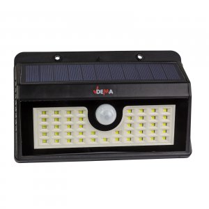 LED Sensor-Leuchte Akku Solar Bewegungsmelder Außenleuchte Solarleuchte 300 lm