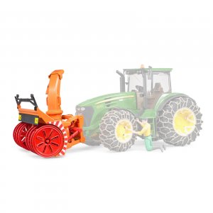 BRUDER Kinder Spielzeug ZubehÃ¶r SchneefrÃ¤se fÃ¼r Traktor LKW Unimog / 02349