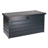 Garten Metall Gerätebox Aufbewahrungsbox Gerätekiste Gartenbox anthrazit 350 L