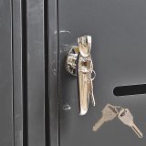 drehen-fraesen-bohren.de Mülltonnenbox Anthrazit für 2 Tonnen