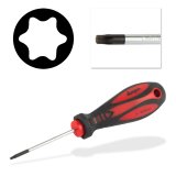 drehen-fraesen-bohren.de Sechsrund Schraubendreher Schraubenzieher T8x3x60 magnetisch Chrom-Vanadium-St.