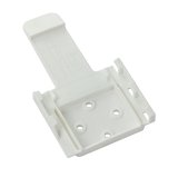 drehen-fraesen-bohren.de PVC-Halter für Unterlegkeil weiß
