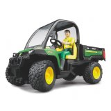 John Deere Gator 855D mit Fahrer / 02490