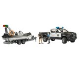 BRUDER RAM 2500 Polizei Pickup, L+S Modul,