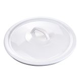 Deckel f&uuml;r Wassereimer 5 Ltr. emailliert wei&szlig;