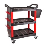 Werkzeugwagen mit 3 Ablagen