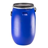 Maischefass Weithalsfass Weinfass G&auml;rfass Mostfass Getr&auml;nkefass Fass 120 l blau