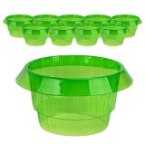 Schneckenschutzring 10 St&uuml;ck gr&uuml;n