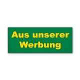 Bedrucktes Schild 120 x 50 mm (200 St&uuml;ck/Pack)