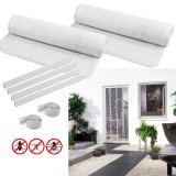 Fliegengitter-T&uuml;rvorhang 100x220 cm wei&szlig;