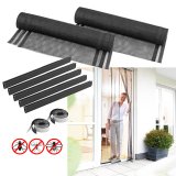 Fliegengitter-T&uuml;rvorhang 120x250 cm anthrazit