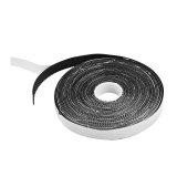 Klettband f&uuml;r Fliegengitter 9,5 mm x 5 m anthrazit