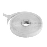 Klettband f&uuml;r Fliegengitter 9,5 mm x 5 m wei&szlig;