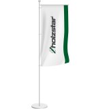 Fahne Holzstar f&uuml;r Ausleger  150 x 400 cm