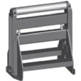 Rollenbock 520mm, h&ouml;henverstellbar, St&uuml;tzlast 700kg