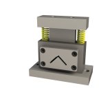 Stanzwerkzeug zum Schneiden von Winkelstahl max. 35x35x3 mm