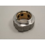 Luftkanalgeh&auml;use SS 1/2" Composit mit Messingbuchse