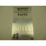Label B 30 GS < Typenschild >
