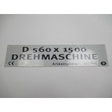 Label D560x1500